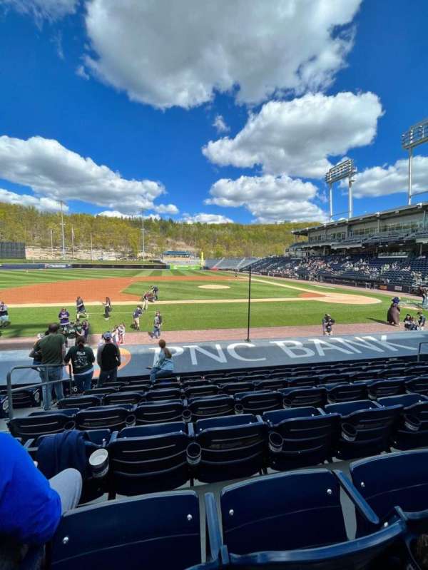 PNC Field, Scranton, section: 25, row: 9, seat: 12