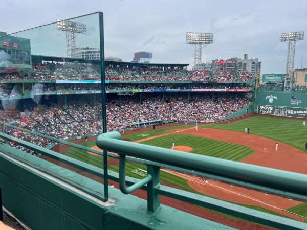 Fenway Park, section: Pavilion Club 11, row: 1, seat: 21