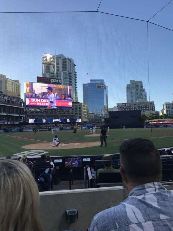 Petco Park, section: 101, row: 10, seat: 15