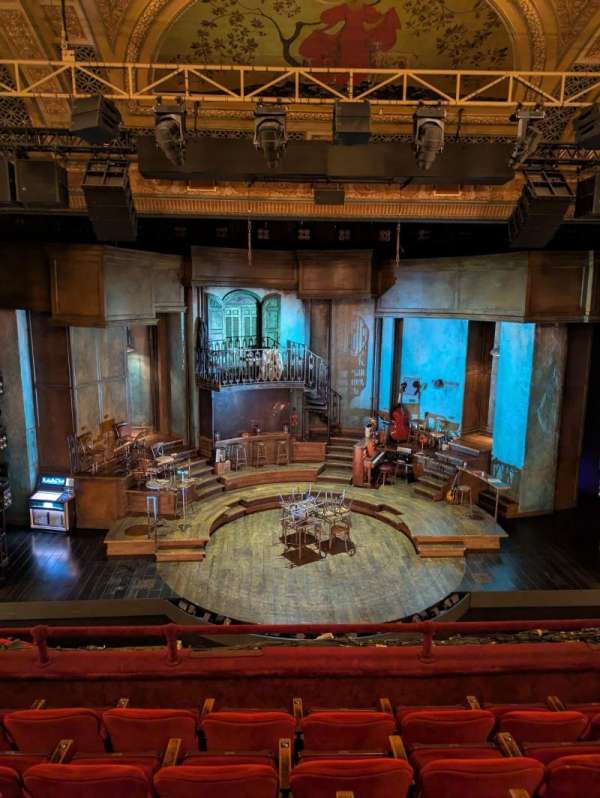 Walter Kerr Theatre, section: Mezzanine C, row: E, seat: 109