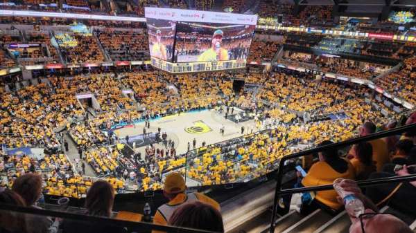 Gainbridge Fieldhouse, section: 211, row: 3, seat: 1