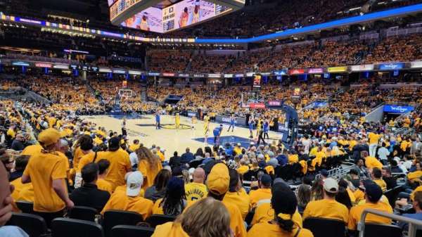 Gainbridge Fieldhouse, section: 13, row: 10, seat: 1