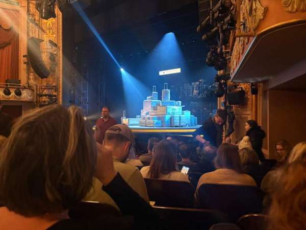 Longacre Theatre, section: Orchestra R, row: M, seat: 15