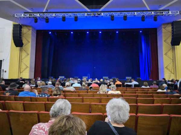 Harrah's Cherokee Center, section: orchestra center, row: l, seat: 6