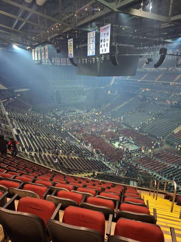 Prudential Center, section: 133, row: 9, seat: 1