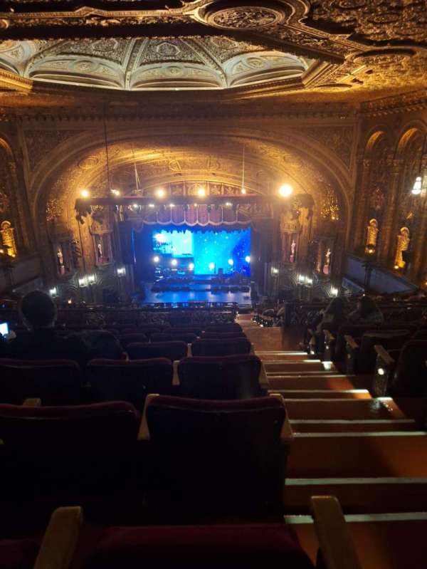 United Palace, section: Balcony C, row: H, seat: 128
