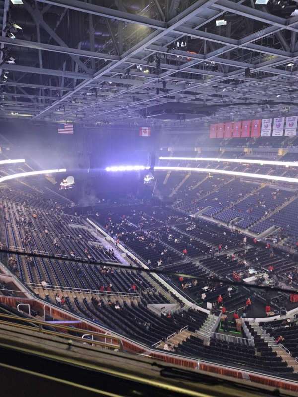 UBS Arena, section: 317, row: 1, seat: 1