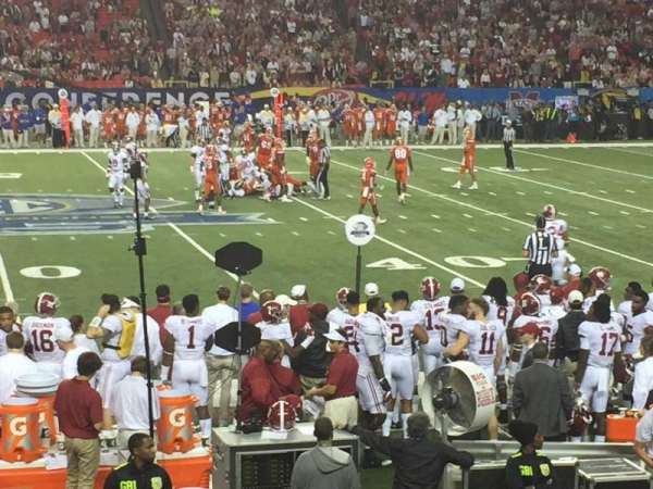 Georgia Dome, section: 116, row: 15, seat: 14