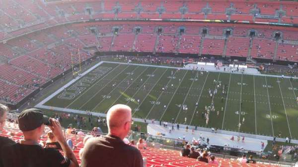Huntington Bank Field, section: 509, row: 29, seat: 13