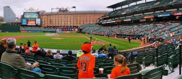 Oriole Park at Camden Yards, section: 48, row: 12, seat: 3
