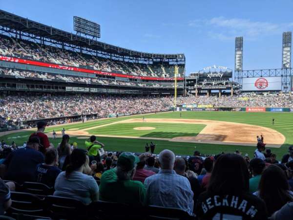 Rate Field, section: 123, row: 30, seat: 5