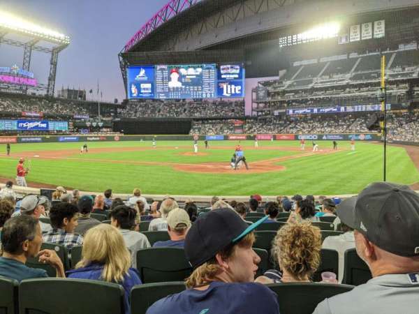 T-Mobile Park, section: 132, row: 10, seat: 3