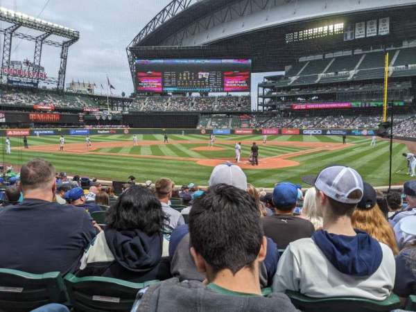 T-Mobile Park, section: 132, row: 13, seat: 6