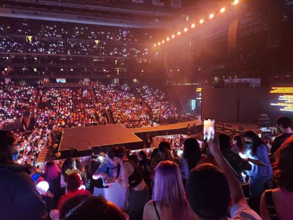 Prudential Center, section: 8, row: 19, seat: 8