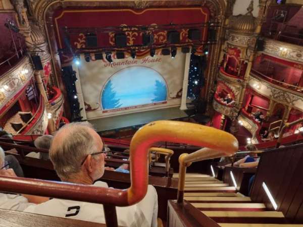 Grand Opera House, Belfast, section: Gods, row: E, seat: 8