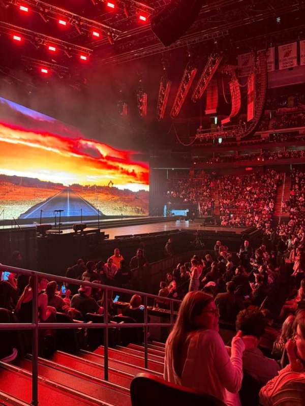 Prudential Center, section: 18, row: 7, seat: 17