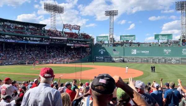 Fenway Park, section: Loge Box 106, row: EE, seat: 3-4
