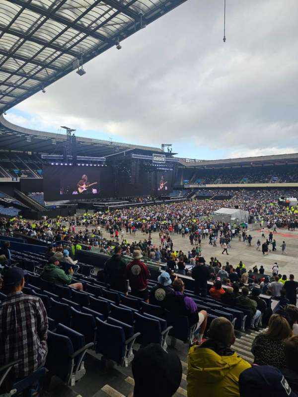 Murrayfield Stadium, section: W17, row: MM, seat: 8