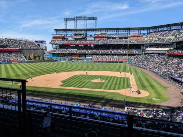 Coors Field, section: 235, row: 2, seat: 13