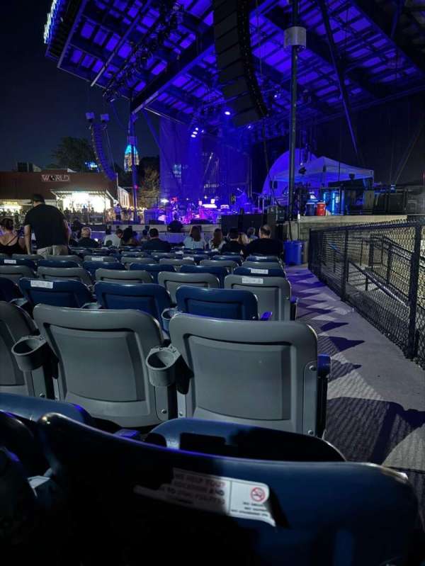 Skyla Credit Union Amphitheatre, section: 101, row: 18, seat: 1