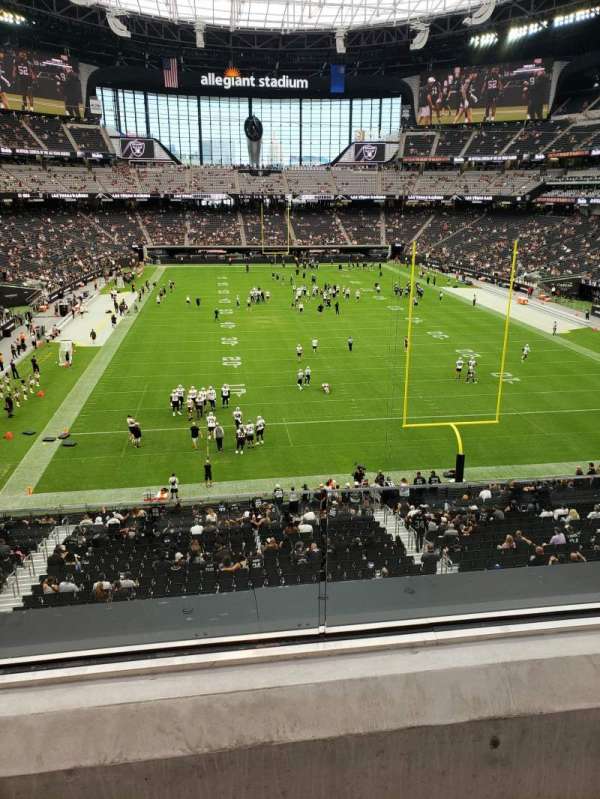 Allegiant Stadium, section: 226, row: 2, seat: 11
