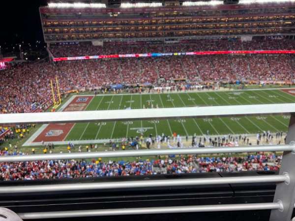 Levi's Stadium, section: 316, row: 1, seat: 17