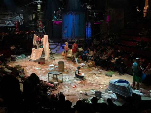 Circle in the Square Theatre, section: Orchestra 100 (Odd), row: K, seat: 127