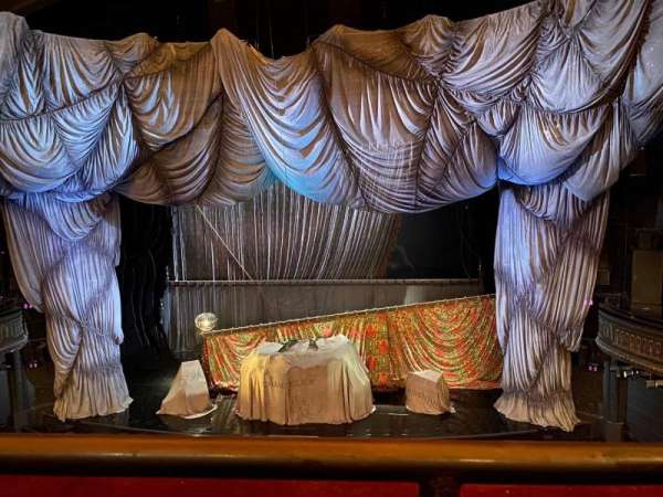Majestic Theatre, section: Front Mezzanine C, row: A, seat: 112