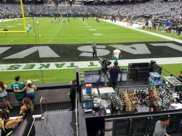 Allegiant Stadium, section: 101, row: 10, seat: 1