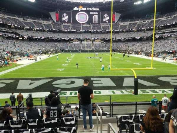 Allegiant Stadium, section: 101, row: 15, seat: 24