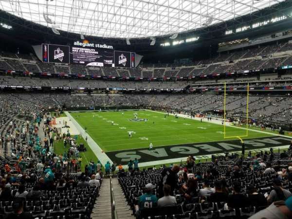 Allegiant Stadium, section: 103, row: 35, seat: 25