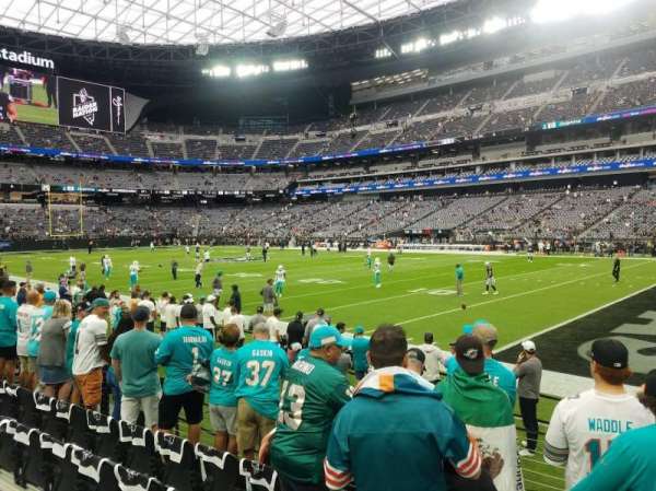 Allegiant Stadium, section: 106, row: 5, seat: 30
