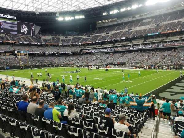 Allegiant Stadium, section: 106, row: 15, seat: 30