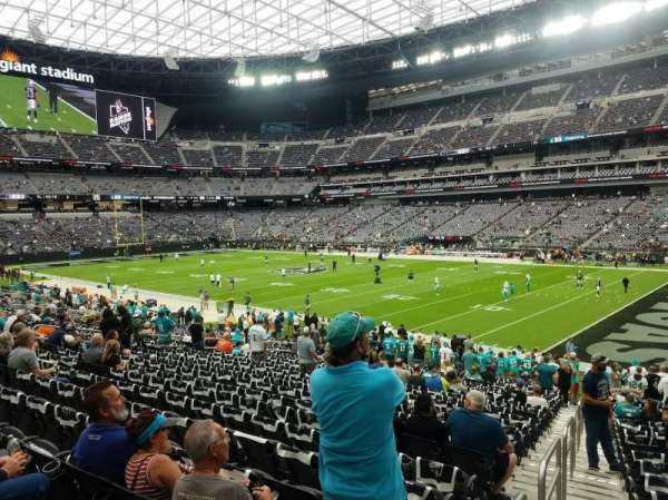 Allegiant Stadium, section: 106, row: 25, seat: 30