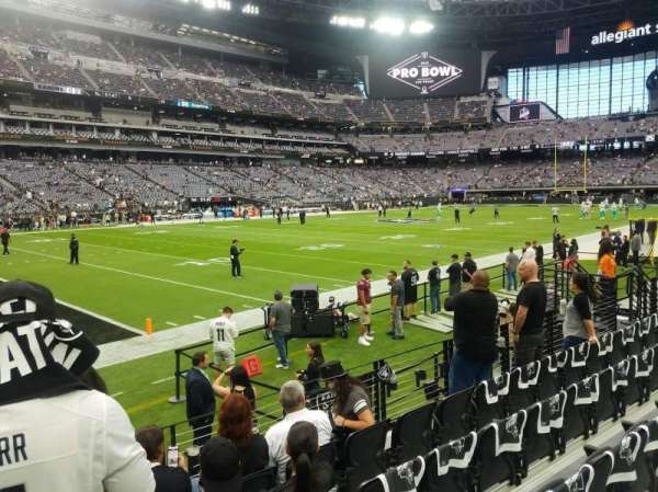 Allegiant Stadium, section: 117, row: 5, seat: 26