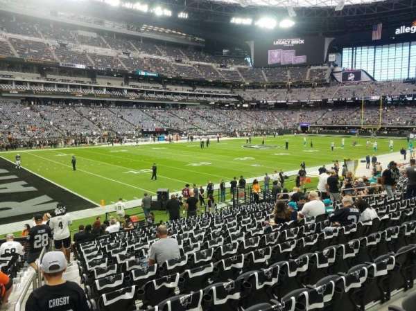 Allegiant Stadium, section: 117, row: 15, seat: 26