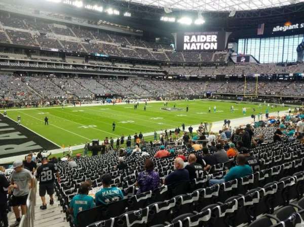 Allegiant Stadium, section: 117, row: 25, seat: 26