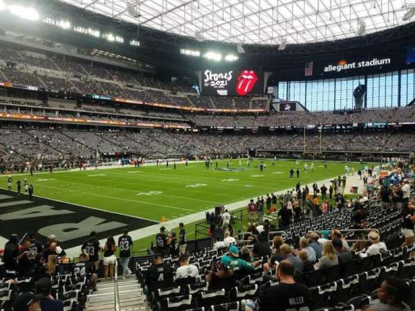 Allegiant Stadium, section: 118, row: 15, seat: 30