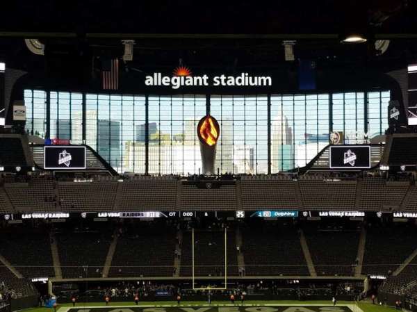 Allegiant Stadium, section: 225, row: 15