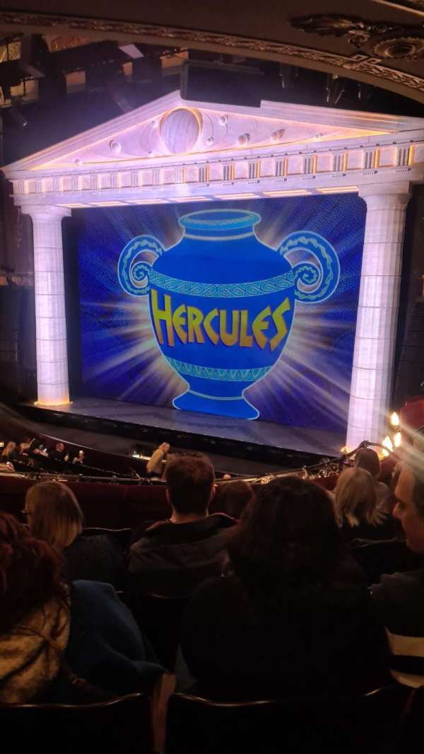 Theatre Royal Drury Lane, section: Royal Circle, row: F, seat: 9