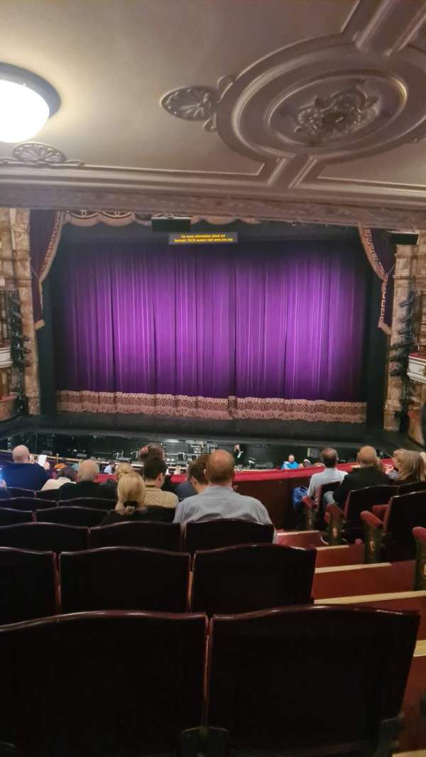 London Coliseum, section: Dress Circle, row: H, seat: 19
