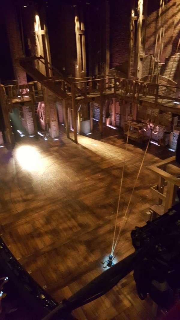 Richard Rodgers Theatre, section: Box G, row: 1, seat: 1