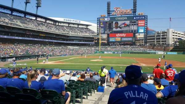 Comerica Park, section: 221, row: 26, seat: 16