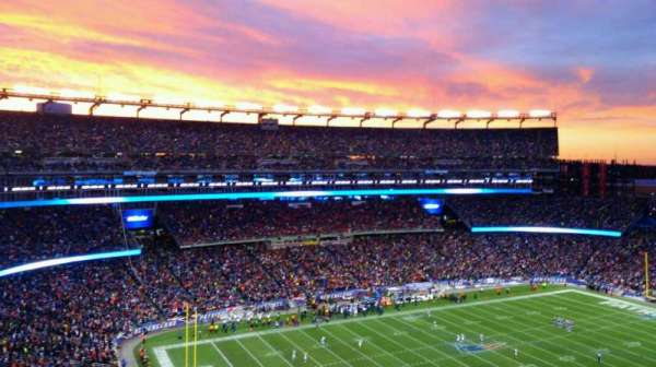 Gillette Stadium, section: 315, row: 3, seat: 10