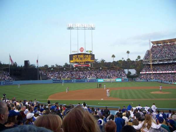 Dodger Stadium, section: 19FD, row: S, seat: 6