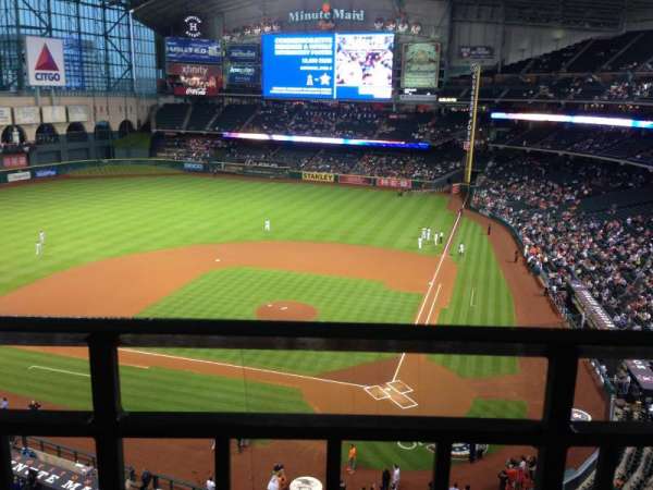 Daikin Park, section: 316, row: 1, seat: 8