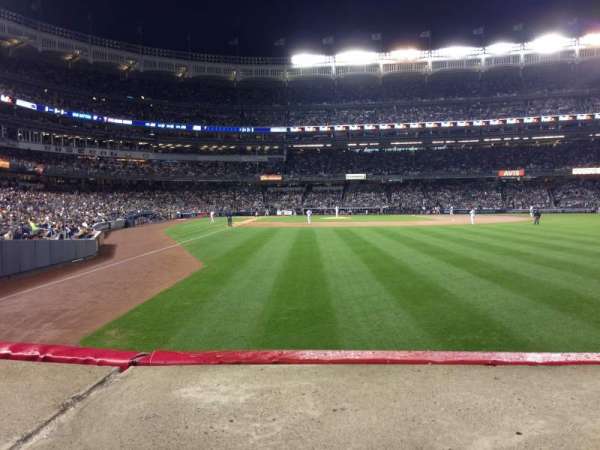Yankee Stadium, section: 106, row: 10, seat: 7