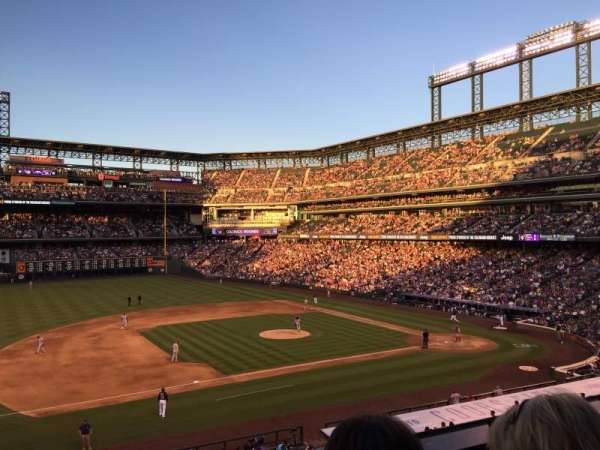Coors Field, section: 241, row: 2, seat: 9