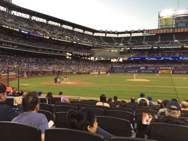 Citi Field, section: 11, row: 1, seat: 5