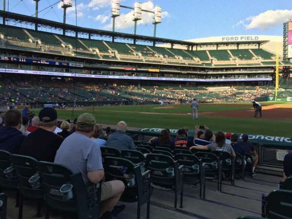Comerica Park, section: 118, row: 10, seat: 14